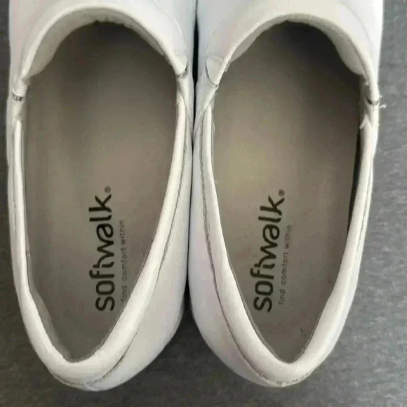 Softwalk Meredith Sport Clog Medium Width White Nursing Women’s Size 9 - Picture 9 of 11